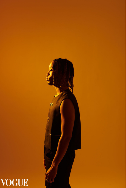 Omari portrait for PhotoVogue